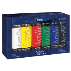 KREUL Sada akrylových farieb El Greco - 6 x 75 ml