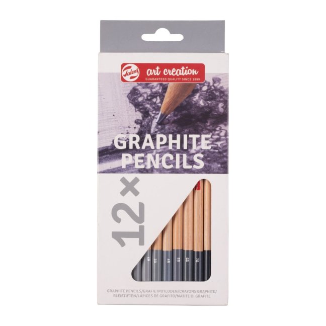 Set di matite in grafite ArtCreation - 12 pezzi