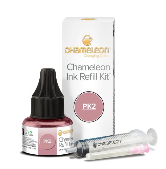Chameleon Inchiostro Ricaricabile 25ml - scegli la tonalità - CHAMELEON colori - scegli la tonalità: 33 - Dusty Rose PK2