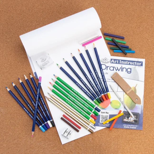 R&L Set da schizzo con istruttore – 36 pezzi