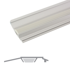 Hliníkové pravítko LENIAR OFFICE - 150 cm