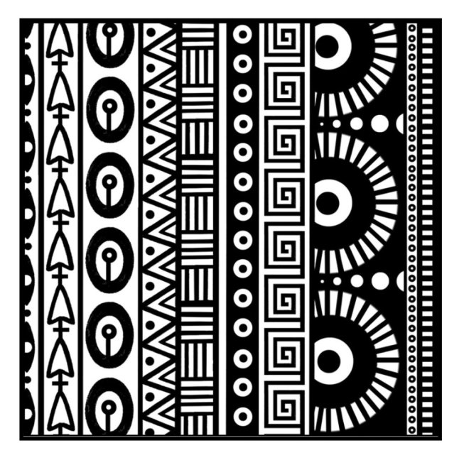 CERNIT texture in polimero - scegli il tuo motivo - CERNIT polimero: 19 - Geometry