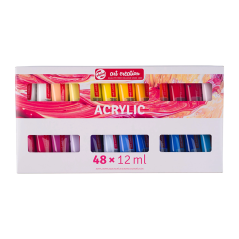 Art Creation komplet akrilnih barv 48 x 12 ml