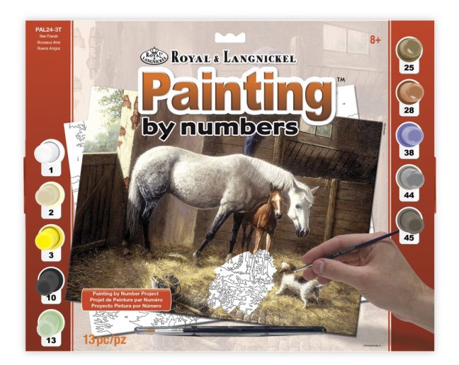 R&L Pittura con i numeri – New Friends