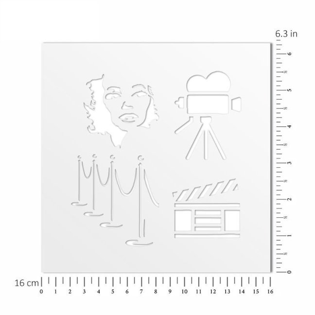 Šablóna z fólie - CINEMA 2