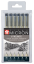 Sakura Pigma Micron set di penne tecniche 6 pezzi