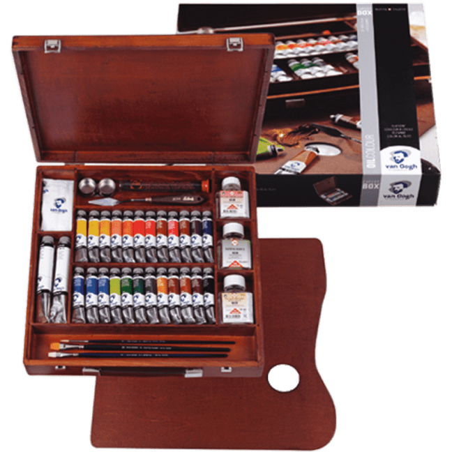 Olejové farby Van Gogh - Expert box 24 x 20 ml, 2 x 60 ml