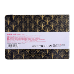Blok na skicování Art Creation 21x15cm - Art Deco
