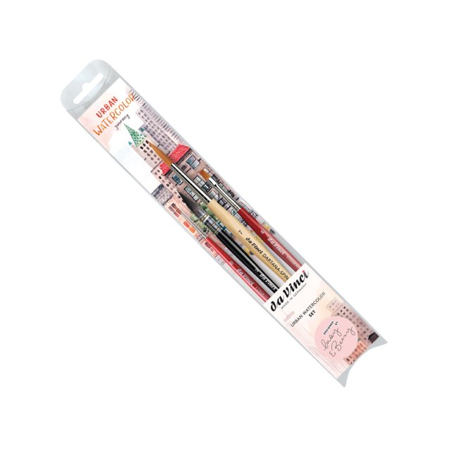 daVinci URBAN pennelli per acquerello - serie 5601