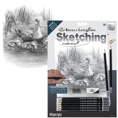 Royal & Langnickel set za skiciranje s motivom - Patke na jezeru