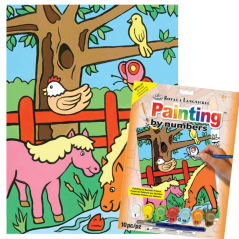 R&L Slikanje po brojevima za djecu – Farm Animals