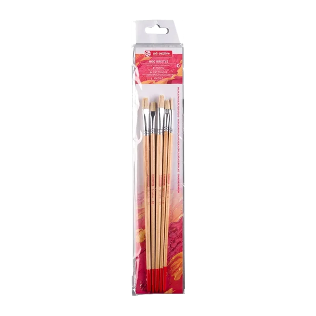 Pennelli per olio/acrilico/gouache ArtCreation - set 5 pezzi