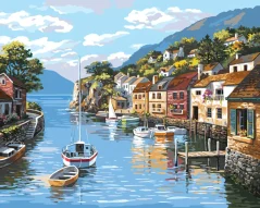R&L Slikanje po brojevima PRO – Village on Water