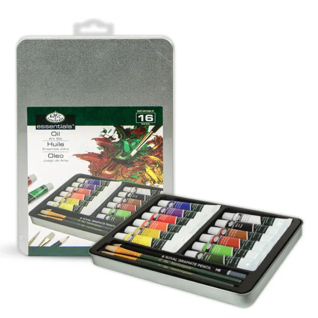 Set di colori a olio Royal & Langnickel Art Set - set medio 16 pezzi