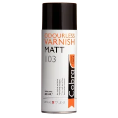 Cobra matný záverečný lak v spreji pre olej 103 - 400 ml