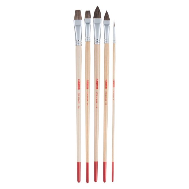 Pennelli per olio/acrilico/gouache ArtCreation - set 5 pz