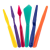 Spatole artistiche colorate in plastica Royal & Langnickel - set 6 pezzi