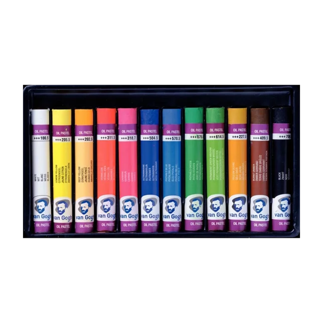 Olejové pastely Van Gogh - sada 12 pastelov