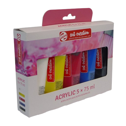 Akril festékkészlet Talens ArtCreation - 5x75 ml