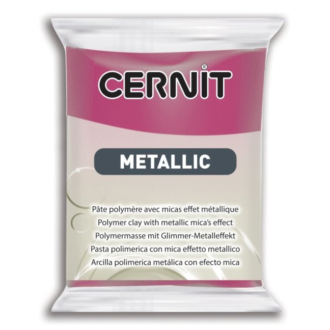 CERNIT Pasta Metallica 56g - vari colori - CERNIT Metallic: 460 - Purple