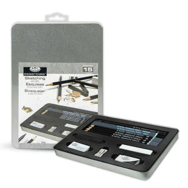 Set di matite da disegno Royal & Langnickel Art Set - set medio 16 pezzi