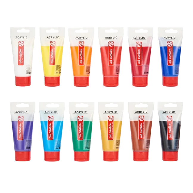Akril festékkészlet Talens ArtCreation - 12x75 ml