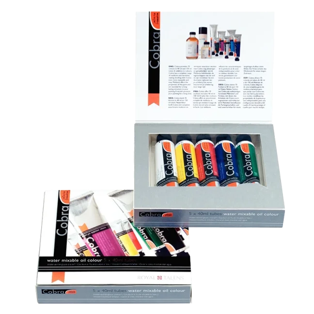 Cobra Artist olajfestékek - indítókészlet 5 x 40 ml