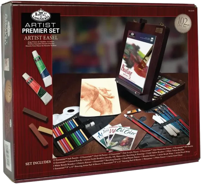 Set mix complet de medii Royal & Langnickel - 102 buc