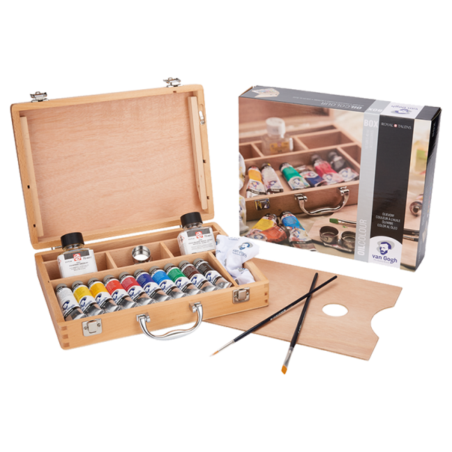 Olejové barvy Van Gogh - Základní box 10 x 40 ml
