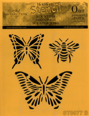 Folijska šablona - LEPTIR 1