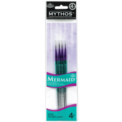 R&L Sada štetcov pre olej/akryl/akvarel MYTHOS – 4 ks