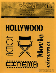 Stencil in pellicola - CINEMA 1