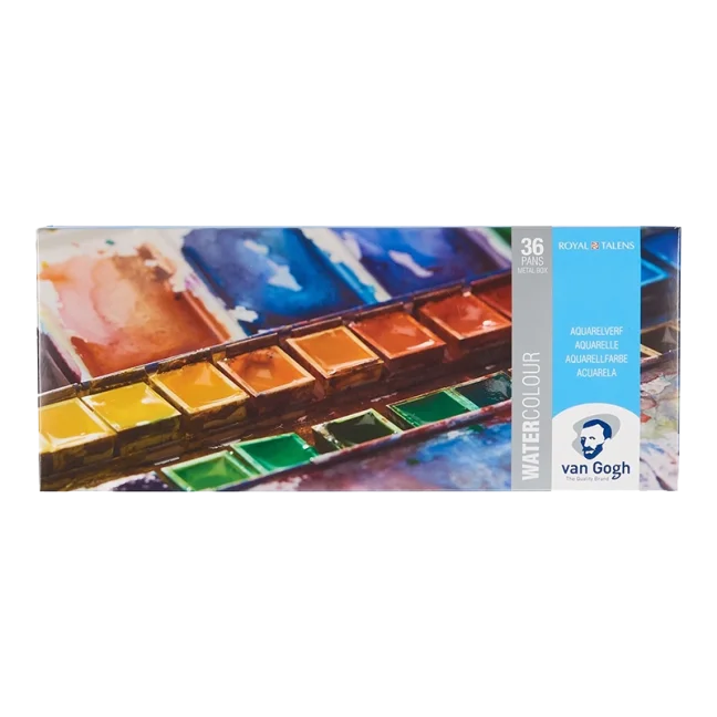 Akvarell Van Gogh - 36 csésze készlet