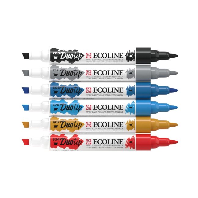 Ecoline Duotip pennarelli Set Urban | 6 colori