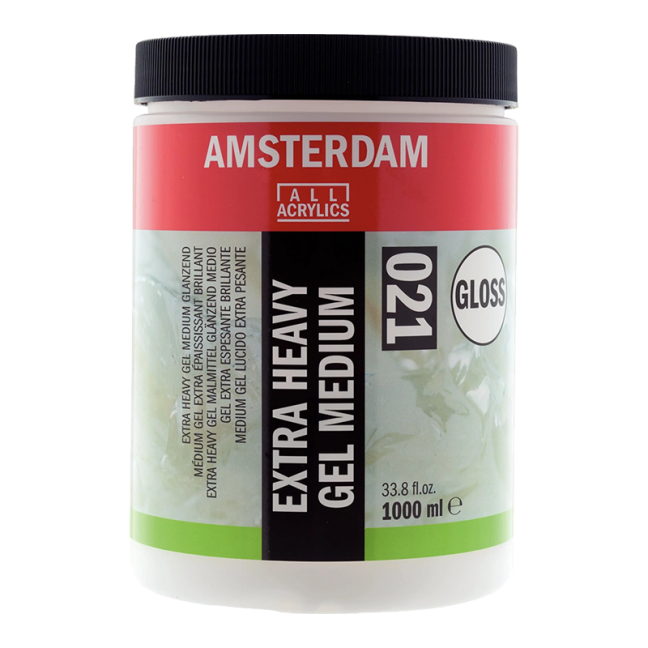 Amsterdam Extra sűrű gél médium fényes, akrilhoz 021 - 1000 ml