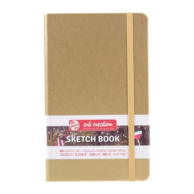 Blocco da disegno Art Creation 13x21cm - White Gold