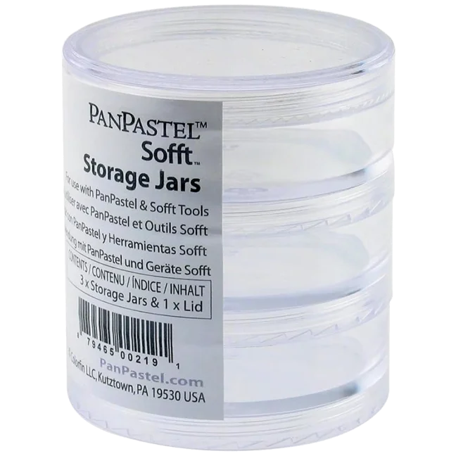 PanPastel tégelykészlet pasztellhez – 4 db