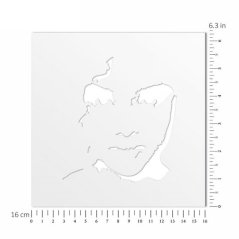 Šablona od folije - ŽENA