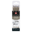 SAKURA Pigma Micron 05 set 3 pezzi - nero e grigio