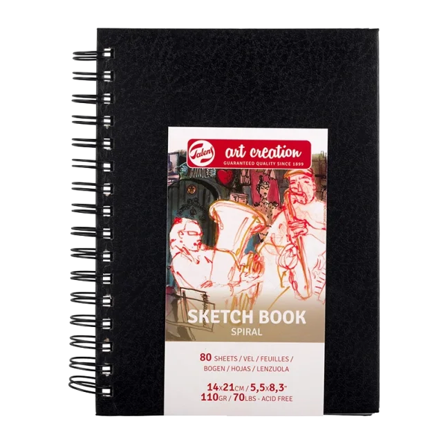 Blocco Art Creation per schizzi 14x21cm, 110g, 80 fogli