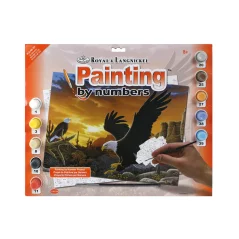 Pittura per numeri formato A3 - Messaggero del cielo