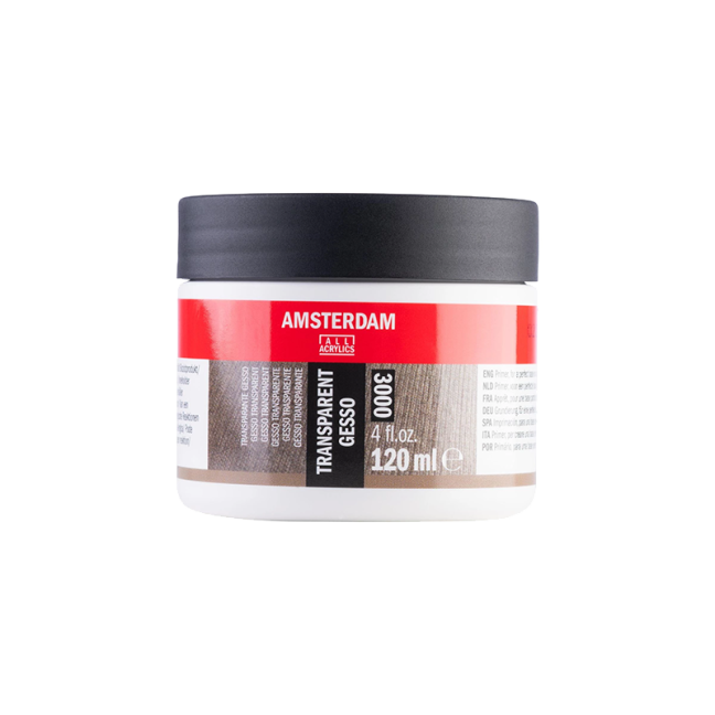 Amsterdam Transparent Gesso 3000 mini – 120 ml