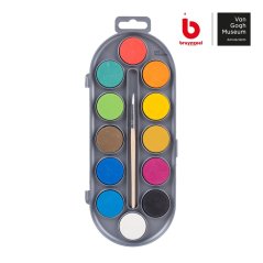 Set di acquerelli Bruynzeel - 12 pezzi - serie Museo Van Gogh