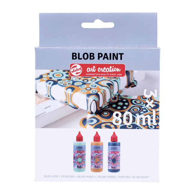 Set di colori Art Creation Blob Paint Mint - 3 x 80 ml