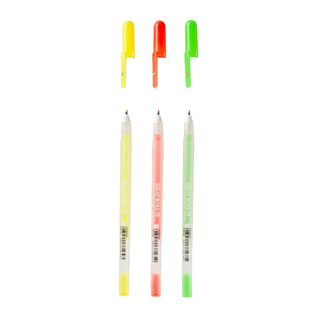 Sakura Gelly Roll Moonlight set 3 pezzi - Happy