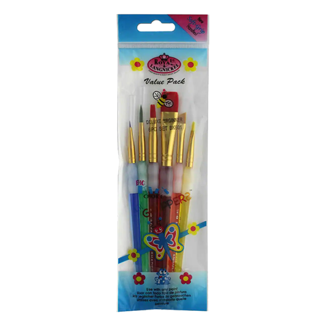 R&L Set di pennelli Big Kid's Choice – 6 pz
