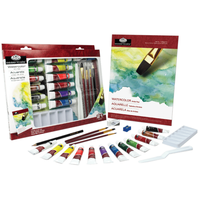 Akvarell színkészlet Royal & Langnickel - 21db