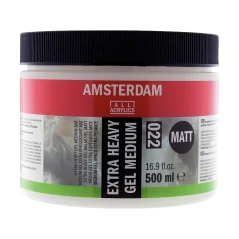 Amsterdam medium gel extra denso opaco per acrilico 022 - 500 ml