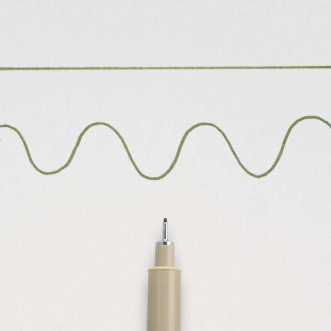 Penna tecnica SAKURA Pigma Micron® Hunter Green - scegli la dimensione della punta