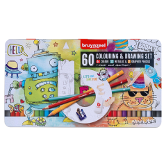 Színes ceruzakészlet Bruynzeel Small Artists - 60db